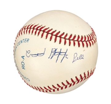 Cool Papa Bell Single-Signed Official American League Baseball